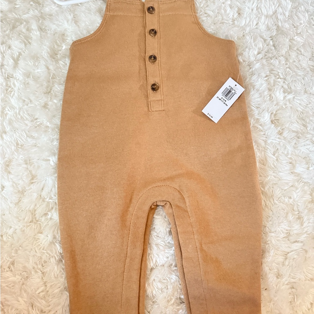 Old Navy Tan Kids Overalls